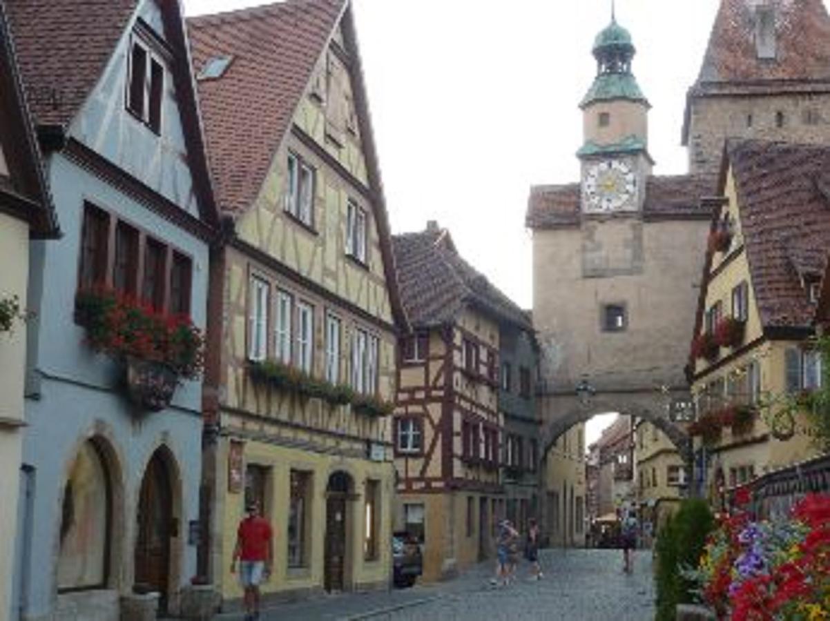 Pension Elke Rothenburg Rothenburg ob der Tauber Eksteriør billede